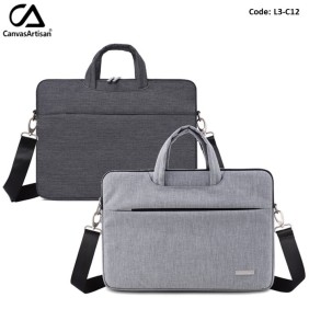 Canvasartisan Slim Laptop Bag L3-C12, Durable and Water-resistant