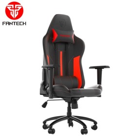 Fantech GC-191 Ergonomic & Durable Gaming Chair with 2D Armrests, Extreme Stability Metal Base and Class-4 Hydraulic Pistons Red