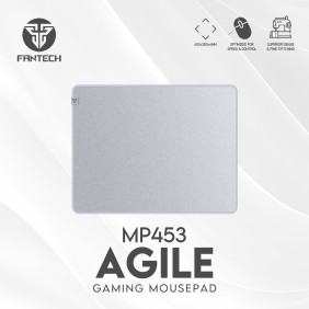 Fantech MP453 AGILE, Gaming and Office Mousepad, Large Size: 45cmx35cmx0.4cm, Light Gray