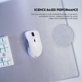 Fantech MP903 AGILE, Gaming and Office Mousepad, XX-Large Size: 90cmx40cmx0.3cm, Light Gray