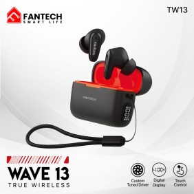 Fantech TWS Wave 13, Bluetooth, Wireless Earbuds compatible with android and iOs - TW13