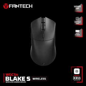 Fantech WGC5S BLAKE S Dual Mode Wired & Wireless Gaming Mouse with Built-in Battery