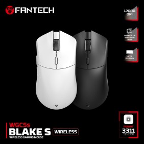 Fantech WGC5S BLAKE S Dual Mode Wired & Wireless Gaming Mouse with Built-in Battery