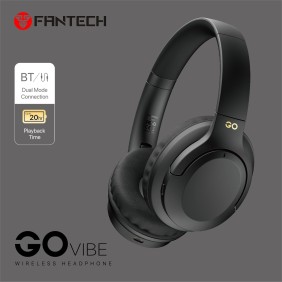 Fantech WH05 GO VIBE: Bluetooth, Wireless Headphones, Built-in Microphone