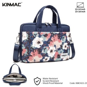 Kinmac Fashion Design Laptop Bag KMC422-23 Camelia, Durable and Water-resistant