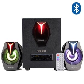 Microlab G100BT Multi Input 2.1 RGB Gaming  Speaker