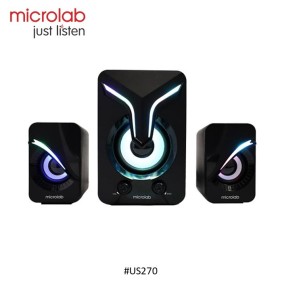 Microlab U270 2.1Chanel RGB Speaker for desktop entertainment