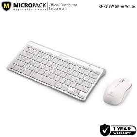 Micropack KM-218W Mini Elegant Wireless Combo Keyboard & Mouse