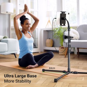 UGREEN2 In 1 Tripod Stand with two holders, one for phone and one for tablet, Adjustable Height up to 170cm - LP585 15647