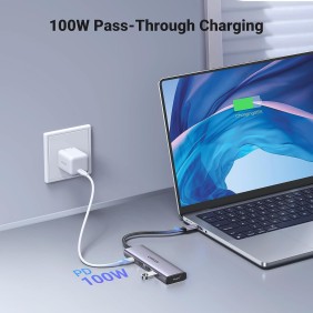 UGREEN 5-in-1 USB-C HUB Docking Station, 3x USB3.0 + 4K 60HZ HDMI + USB-C Power Delivery Port - CM511 15597