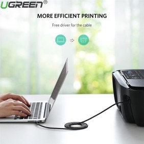 UGREEN Super Speed Cable Printer USB-A to USB-B, Available in 1.5M, 5M - US135 10350 10352