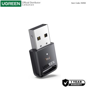 UGREEN USB Bluetooth 5.4 Adapter, Stable & Ultra-Fast Connection - CM748 35058