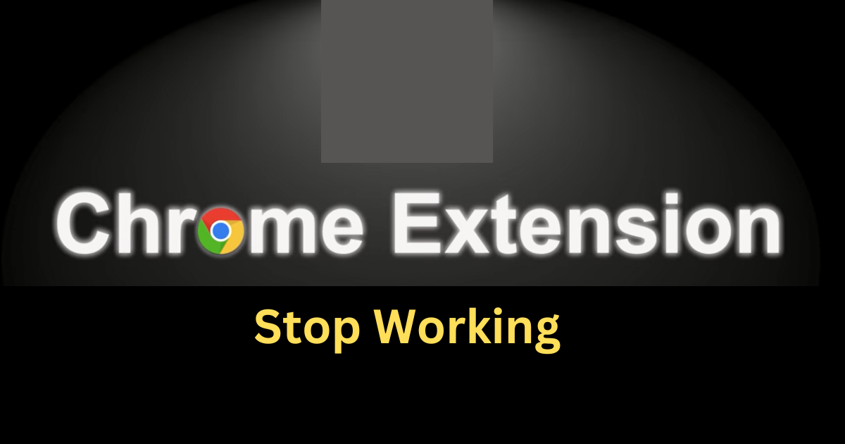 Chrome Extensions stopped working